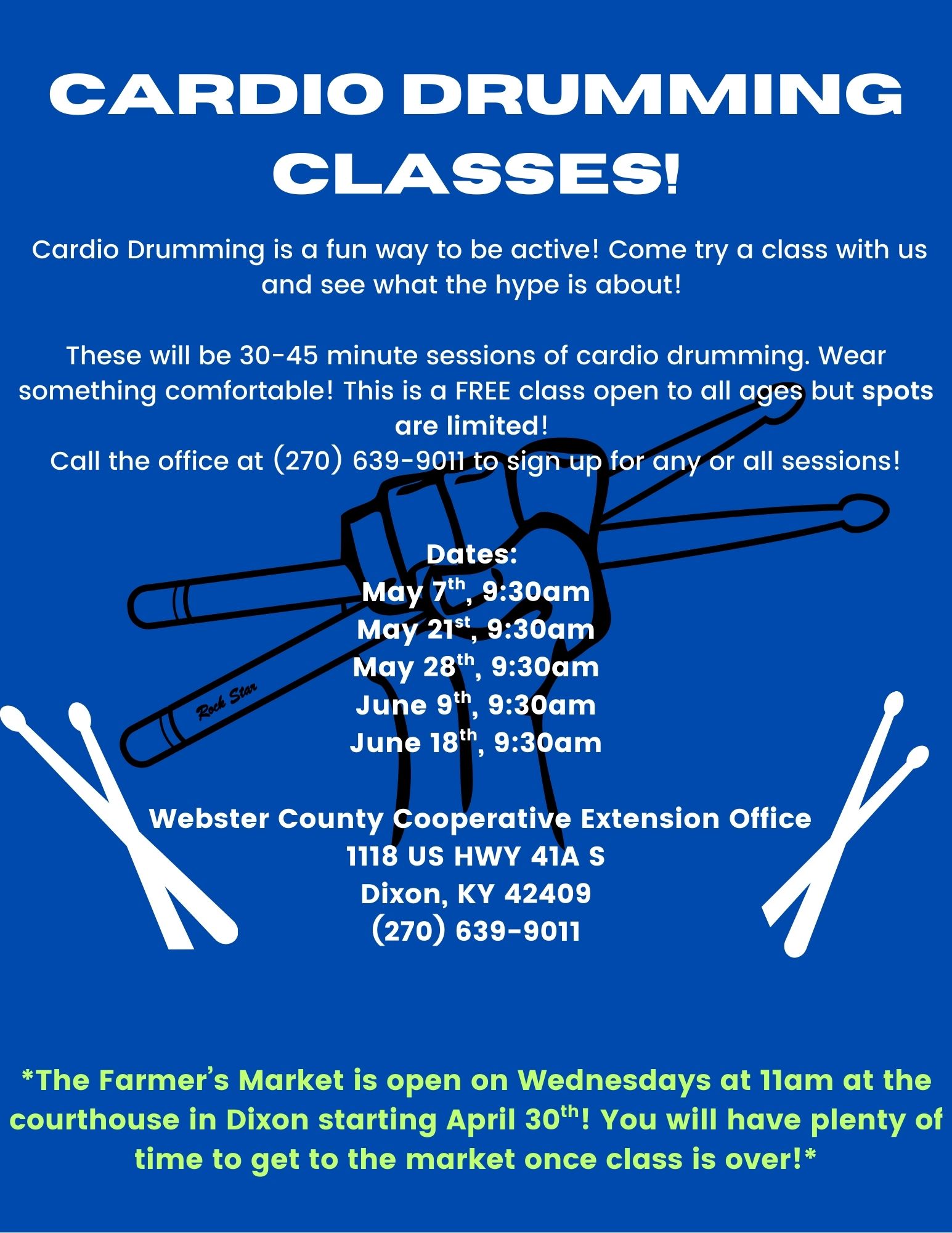 Cardio Drumming Classes