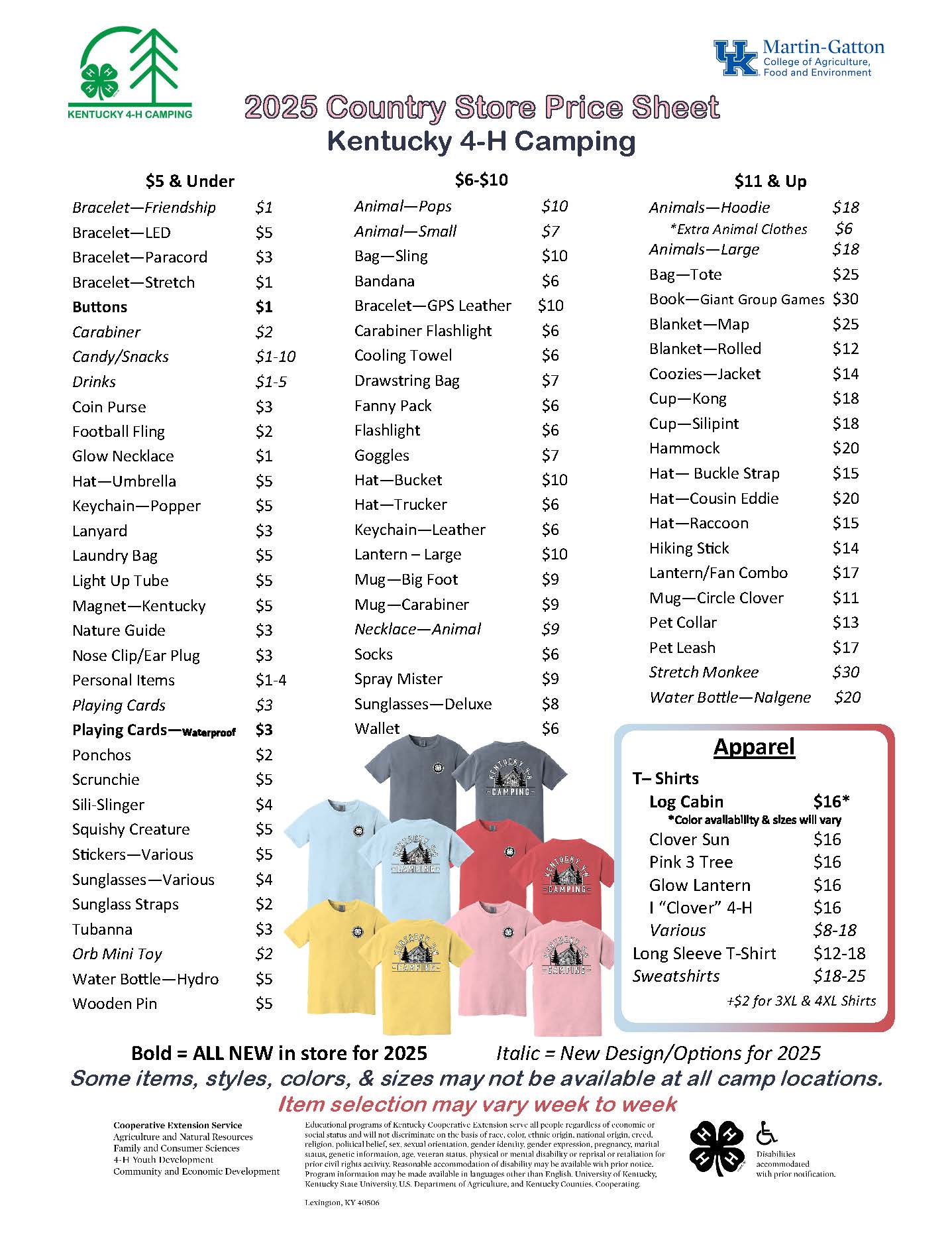 camp store
